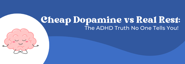 ADHD dopamine vs rest