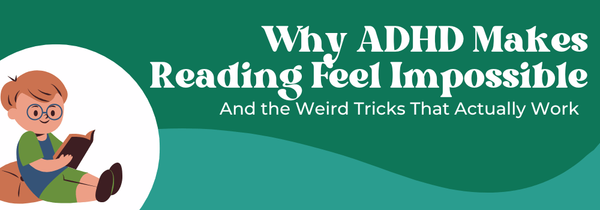 ADHD reading struggles