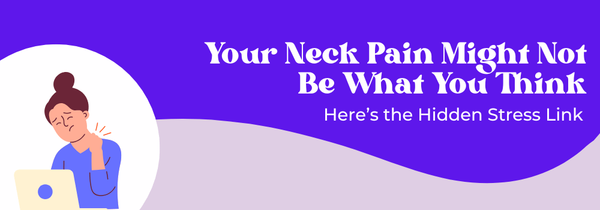 neck pain caused by stress